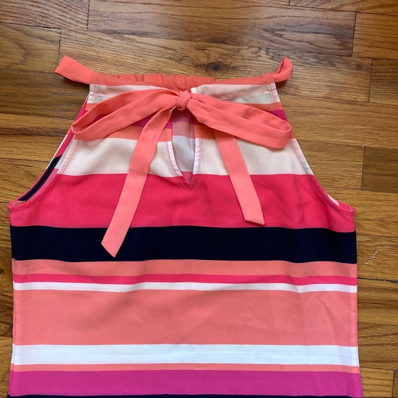 Crown & Ivy Tie Neck Halter Shift Dress - Picture 7 of 10